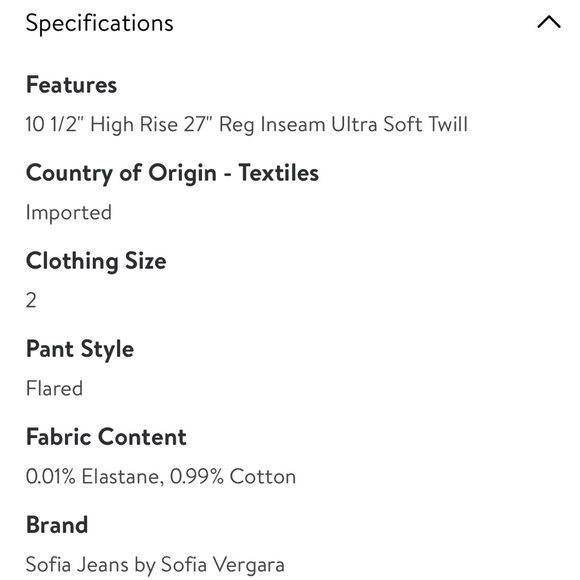 Sofia Vergara High Waist Crop Kick Flare Jeans. - Picture 5 of 8